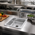 Thumbnail image #2 for Vollrath 229-1 Self-Rimming Drop-In Single-Bowl Sink, 304 Stainless Steel