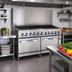 Thumbnail image #2 for Imperial Pro Series 48-Inch Gas Charbroiler Range Match with (2) Space Saver Ovens