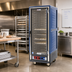 Thumbnail image #2 for Metro C5 3 Series Full-Height Mobile Heated Holding and Proofing Cabinet with Clear Polycarbonate Door, Blue, Lower Watt, 35 Pan Capacity