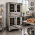 Thumbnail image #2 for Southbend Platinum Series Double-Deck Bakery-Depth Electric Convection Oven, 7.5 kW Per Deck