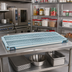 Thumbnail image #2 for MetroMax i 48-Inch x 18-Inch Blue Open Grid Polymer Shelf with Microban
