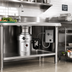 Thumbnail image #2 for InSinkErator SS-100 1 HP Complete Food Waste Disposer Package with 15 Inch Bowl and CC-101 Control Center