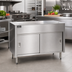 Thumbnail image #2 for Eagle Spec-Master 48-Inch Wide Stainless Steel Enclosed Base Urn Stand with Sliding Doors
