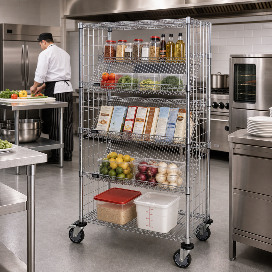 Commercial Kitchen Production Set