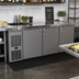 Thumbnail image #2 for Glastender CP1FL72 72-Inch Pass-Thru Three-Section Front-Serviced Low-Profile Back Bar Cooler