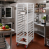 Thumbnail image #2 for Channel Lifetime Tough AXD-UTR-11 Extra Heavy-Duty Universal Steam Table Pan Rack, Aluminum, 21 x 26 x 64 Inches