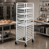 Thumbnail image #2 for Channel Manufacturing HDKD20 Heavy-Duty Knock-Down Aluminum End-Load Bun Pan Rack