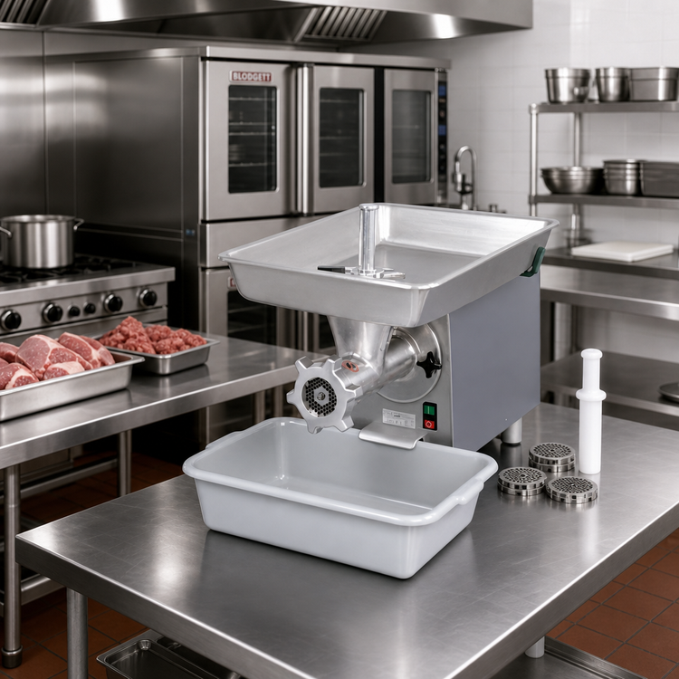 Product image #2 for Univex MG22 Bench-Style Gear-Driven Meat Grinder with #22 Attachment Hub, 1 HP