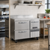 Thumbnail image #2 for Continental Refrigerator FA43SNBS-D 43-Inch Shallow Depth Worktop Freezer with Drawers and Door