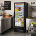 Thumbnail image #2 for True Single-Section Glass Door Merchandiser Refrigerator with Low-E Hinged Door