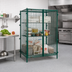 Thumbnail image #2 for Eagle Group EagleGard Stationary Security Cage with Padlockable Double Doors, Open Wire Construction, 39-1/4 x 33-1/4 x 67 Inches