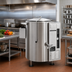 Thumbnail image #2 for Crown GL-80E 80 Gallon Stationary Gas Steam Jacketed Kettle