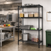 Thumbnail image #2 for Quantum Black Epoxy Wire Shelving Starter Kit, 24