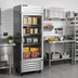 Thumbnail image #2 for Beverage-Air Vista® 30-Inch One-Section Glass Door Reach-In Freezer, Bottom-Mounted Self-Contained, 25.97 Cu. Ft.