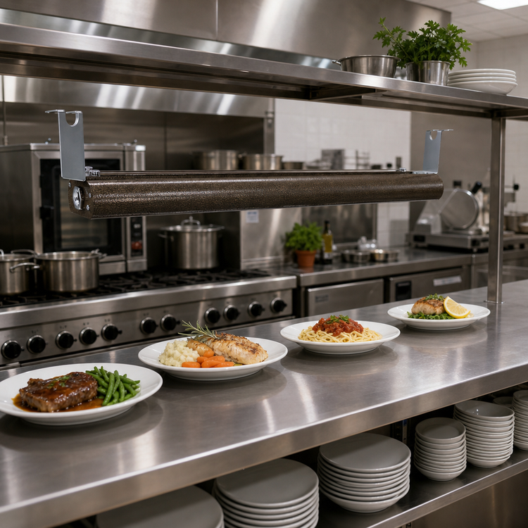 Product image #2 for Vollrath 48-Inch Low Profile Unlighted Heat Strip, 208V