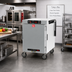Thumbnail image #2 for Metro HotBlox Wide 8-Pan Pass-Thru Insulated Holding Cabinet, Analog, Mobile, Solid Front and Rear Doors