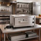 Thumbnail image #2 for Eagle Group DWP-1L-120 Pass-Thru Heated Drawer, 1-Drawer, Freestanding, Thermostatic Controls, Stainless Steel, 120V