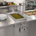 Thumbnail image #2 for Eagle Group SGDI-1-120T-D Drop-In Electric Hot Food Well with Drain, 1 Full-Size Pan, 120V