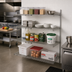 Thumbnail image #2 for Metro Super Erecta Brite Add-On Wire Shelving Unit, 60W x 24D x 63H, 4 Shelves