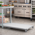 Thumbnail image #3 for Cambro Camshelving Premium Solid Polymer Shelf Kit, 18 Inch x 60 Inch, Speckled Gray