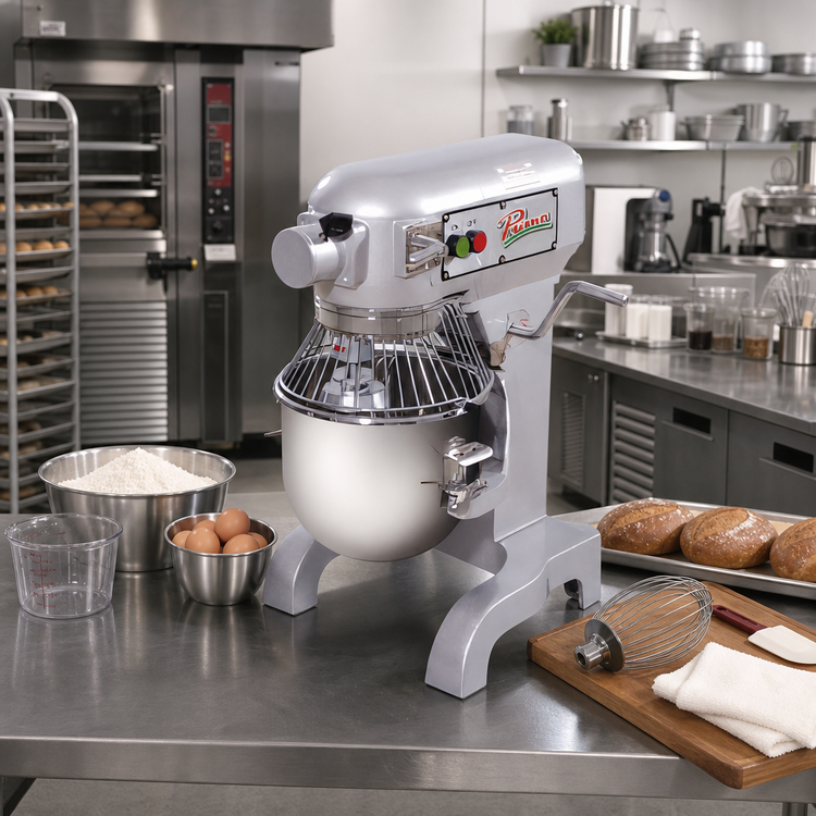 Product image #2 for Primo PM-10 10 Quart Benchtop Planetary Mixer, 3-Speed, 120V, #12 Hub