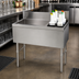 Thumbnail image #2 for Advance Tabco Prestige Supreme 36-Inch Underbar Ice Chest with Right-Side Bottle Rack