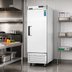 Thumbnail image #2 for Everest Refrigeration EBF1 One-Section Reach-In Freezer, 21 Cu. Ft., Bottom-Mounted Self-Contained Refrigeration, Solid Door