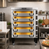Thumbnail image #2 for PizzaMaster PM 915ED Five-Deck Electric Pizza Deck Oven