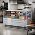 Thumbnail image #2 for Turbo Air 70-3/4-Inch Low-Profile Horizontal Open Display Merchandiser with 2 Glass Shelves, 15.8 Cu. Ft., Self-Contained R-290