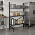 Thumbnail image #2 for Metro SmartLever Cantilevered Shelving Starter Kit for 36