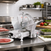 Thumbnail image #2 for Omcan Manual Gravity Feed Meat Slicer, 9-Inch Knife, Belt-Driven, 110V