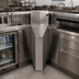 Thumbnail image #2 for Glastender Underbar Inside Wedge Corner Drainboard, 24-Inch Deep, 15° Angle