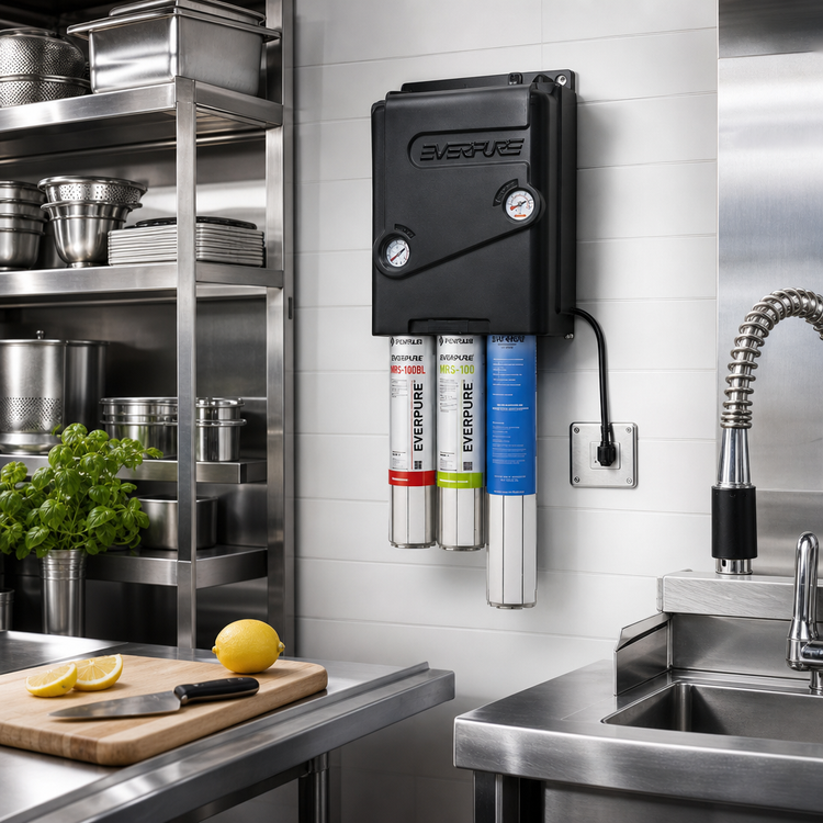 Product image #2 for Everpure MRS-100BL Wall-Mount Reverse Osmosis System, 100 GPD, 115 VAC/60 Hz
