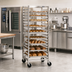 Thumbnail image #2 for Panco Mobile Full Height Stainless Steel Pan Rack for 18 x 26 Inch Sheet Pans