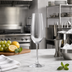 Thumbnail image #2 for Ocean Madison 7 oz Clear Glass Stemmed Champagne Flute