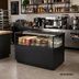 Thumbnail image #2 for Reveal® Self-Service Non-Refrigerated Freestanding Pastry Display Case with LED Top Light, 35-3/4