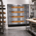 Thumbnail image #2 for Marra Forni ELST55-36/4 Four-Deck Electric Stackable Deck Oven with 55 x 36-Inch MarraStone Cooking Surface