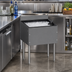 Thumbnail image #2 for CHOICE by Glastender 30-Inch Stainless Steel Underbar Ice Bin, 84 lb Capacity
