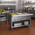 Thumbnail image #2 for Eagle Spec-Master 33-Inch Floor Model Electric Hot Food Table with 2 12 x 20 Wet/Dry Wells