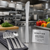 Thumbnail image #2 for Venetian Heavy Weight Dinner Knife, 18/0 Stainless Steel, Vibro Finish