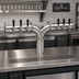 Thumbnail image #2 for Krowne 6-Faucet Air-Cooled Pipe Y-Tower Beer Tower, 36 Inch, Brushed Stainless Steel