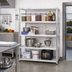 Thumbnail image #2 for New Age H.D. Series 4-Tier Heavy-Duty Aluminum Shelving Unit, 36 x 24 x 72 Inches