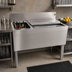 Thumbnail image #2 for Glastender 36-Inch Stainless Steel Underbar Combo Ice Bin/Cocktail Unit with Left Bottle Well and 10-Circuit Cold Plate