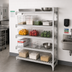 Thumbnail image #3 for Cambro Camshelving Premium 48-Inch Long x 21-Inch Deep x 72-Inch High 5-Shelf Vented Add-On Polymer Shelving Unit