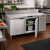 Thumbnail image #2 for La Rosa Refrigeration L-20138-32 One-Section Worktop Freezer Base with Splash