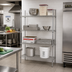 Thumbnail image #2 for Advance Tabco Special Value Series 4-Shelf Wire Shelving Unit, 36 x 18 x 74 Inches, Chrome Finish