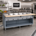 Thumbnail image #2 for Thurmaduke G-4-CBPG 4-Pan Dry Heat Gas Steamtable Unit with Paint Grip Steel Base