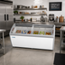 Thumbnail image #2 for KoolMore 71-Inch Display Ice Cream Chest Freezer, 20 Cu. Ft., Sliding Glass Top, 6 Baskets