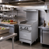 Thumbnail image #2 for Garland G Starfire Pro 24-Inch Gas Restaurant Range with Griddle and Space-Saver Oven