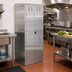Thumbnail image #3 for John Boos 25-Inch Wide Stainless Steel Janitor Cabinet with Integrated Mop Sink and Lockable Louvered Doors
